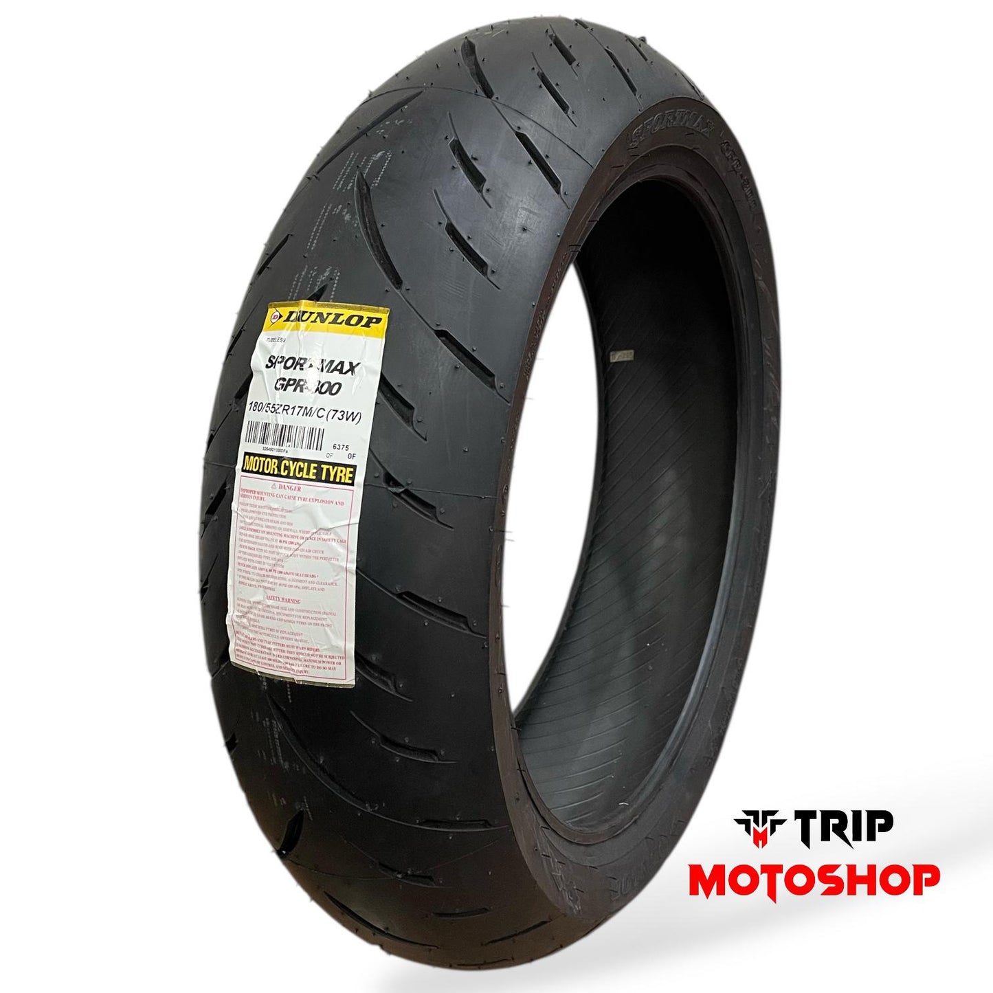 Llanta Dunlop GPR300 Sportmax 180/55ZR-17 Trasera TL