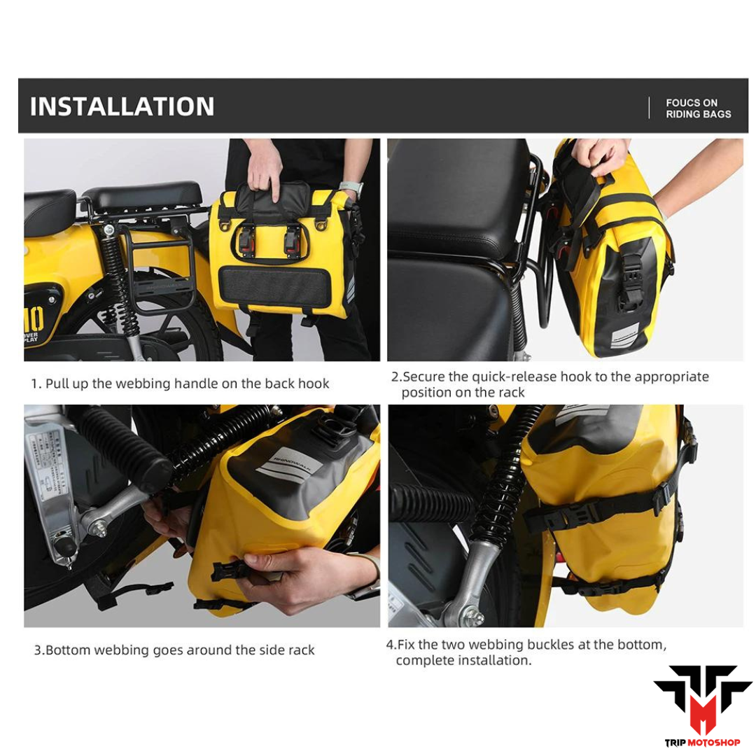Maletas Laterales Rhinowalk de 15L MTR2030
