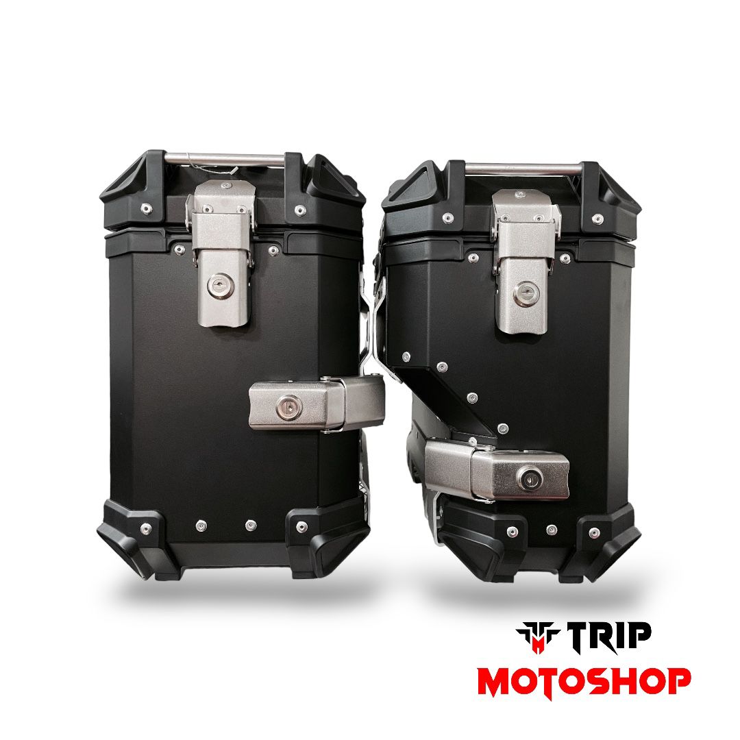 Maletas Laterales Aluminio 38 litros Exhaust