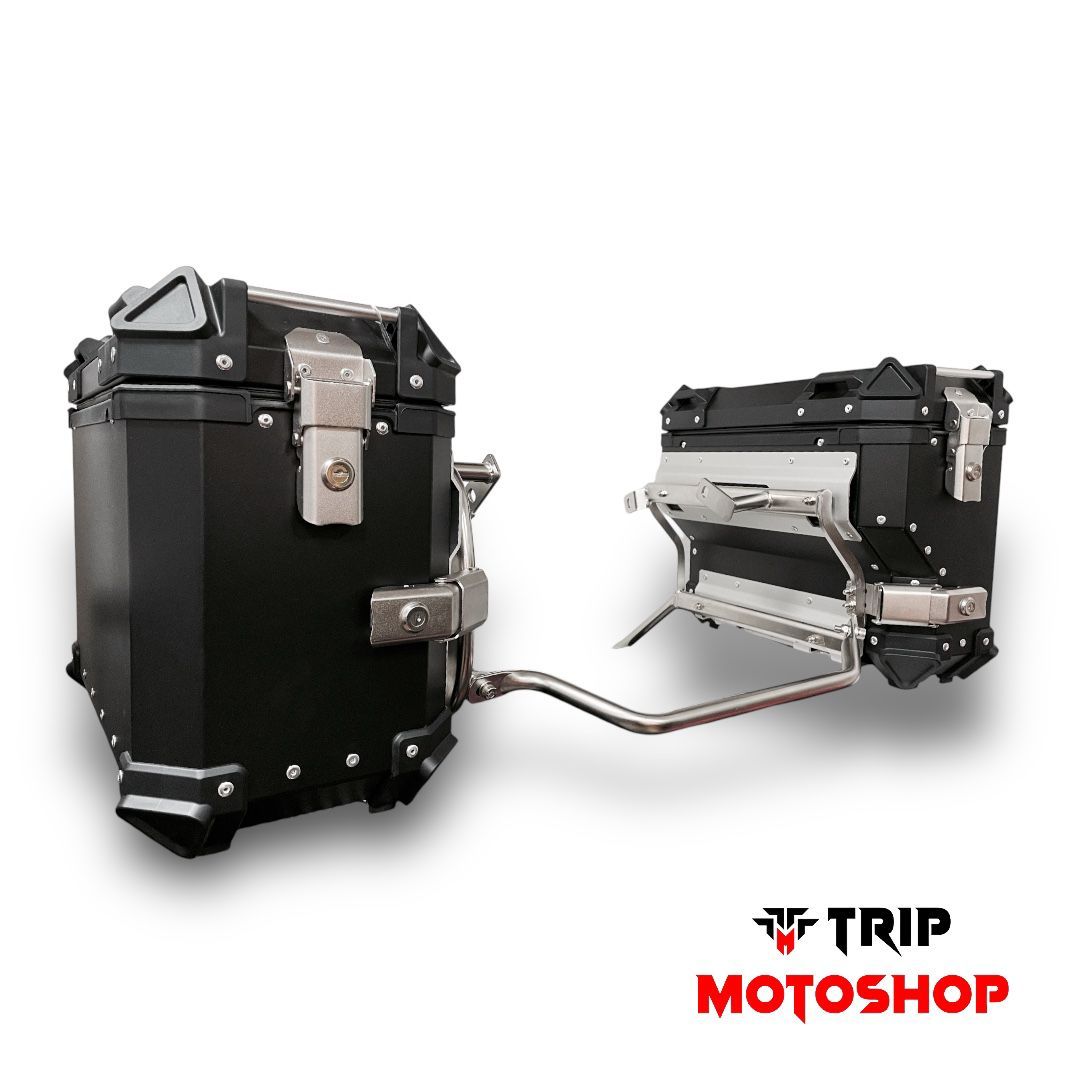 Maletas Laterales Aluminio 38 litros Exhaust