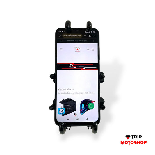 Soporte / Holder para Smartphone con Damper (antivibracion)