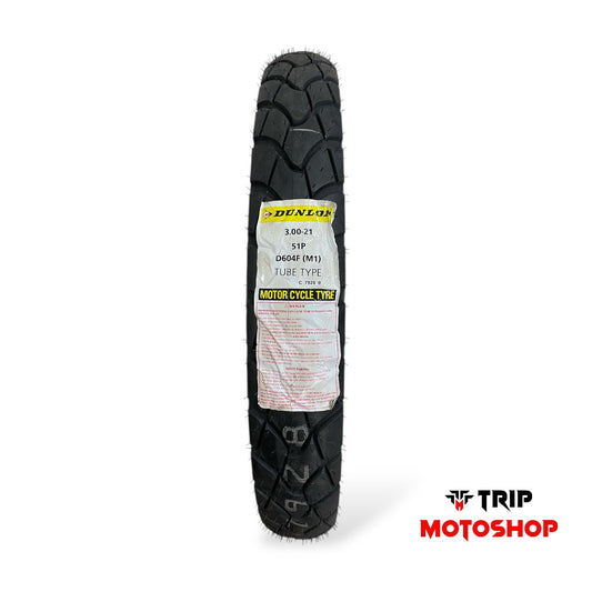 Llanta Dunlop D604 Trailmax 3.00-21 Delantera-TT