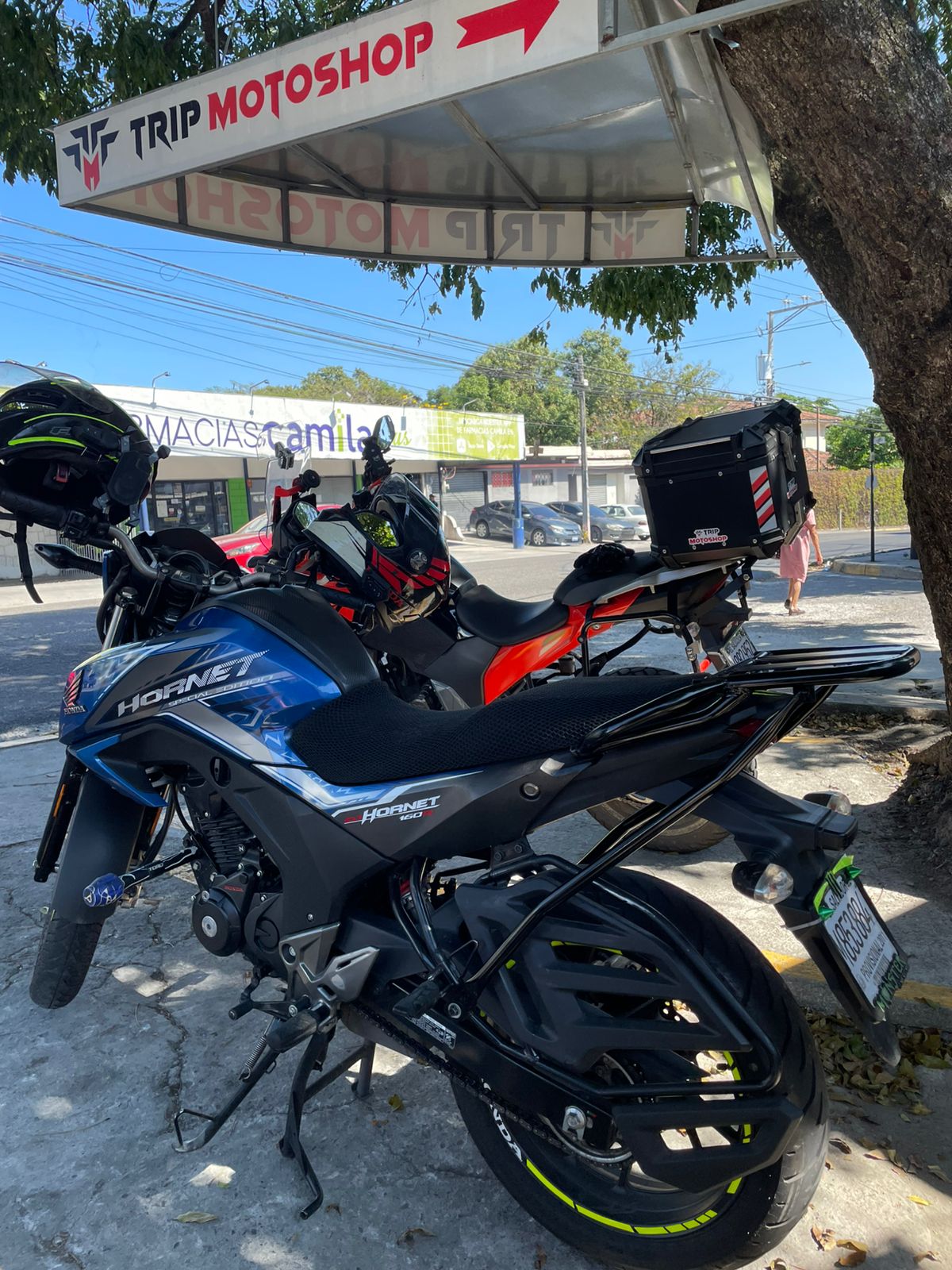 Parrilla Hornet 160R