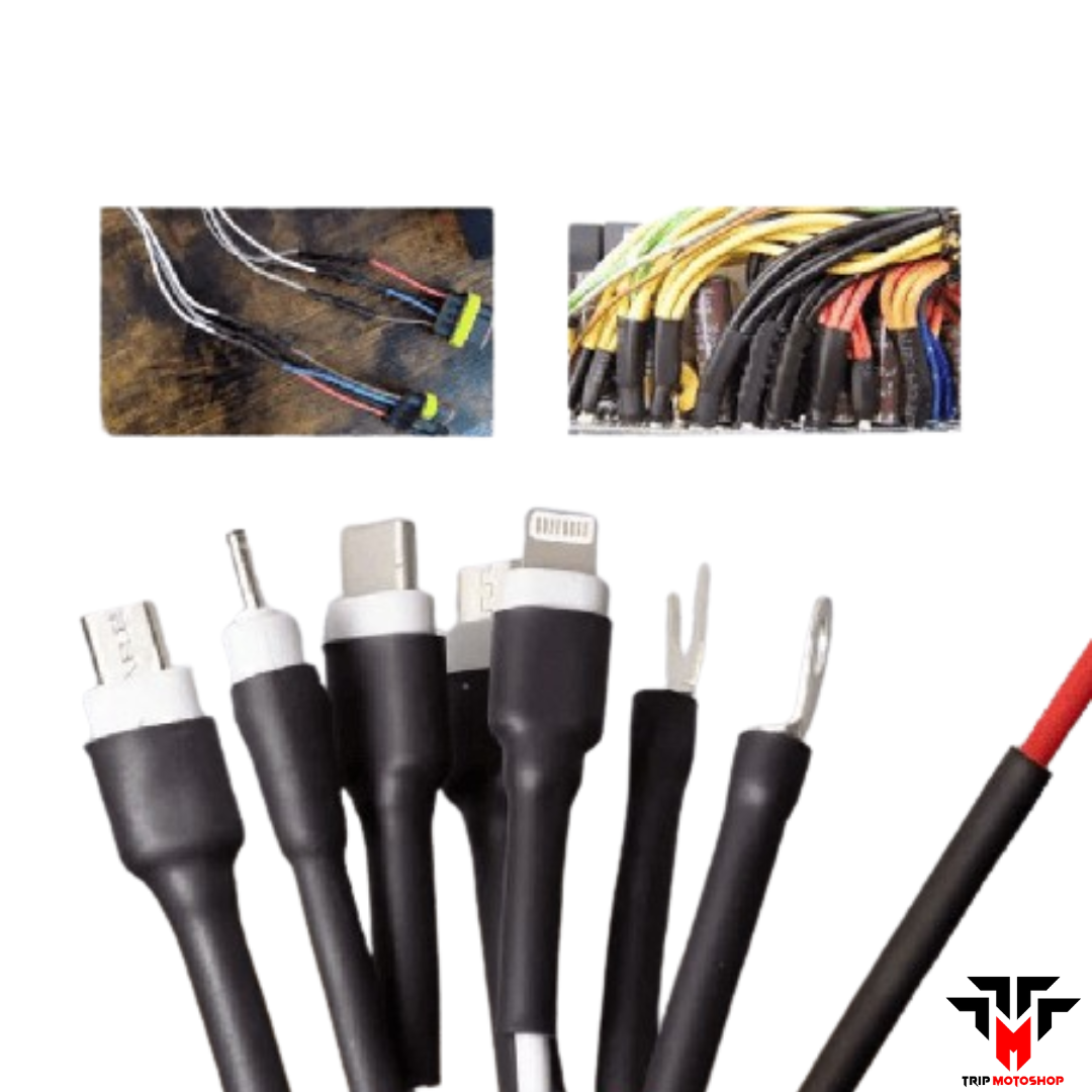 Kit de 625 piezas, tubos Termo-retráctiles