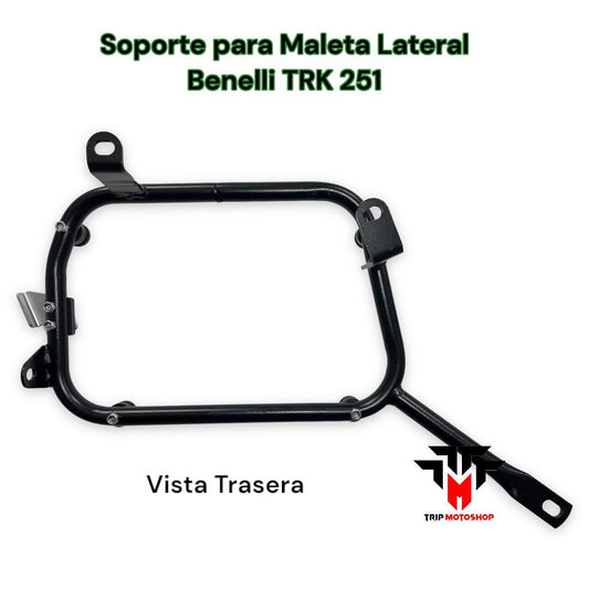 Rack soporte de maleta lateral Benelli TRK 251