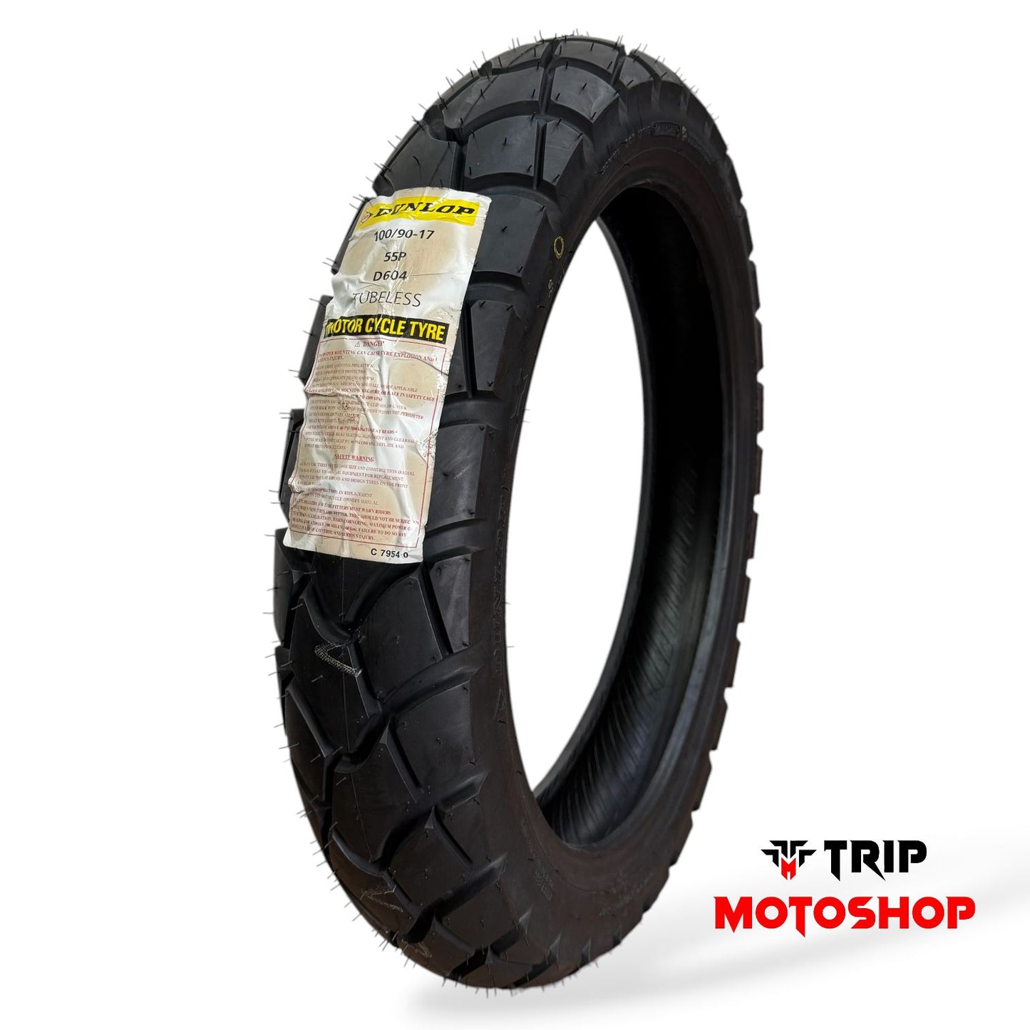 Llanta Dunlop D604 100/90-17