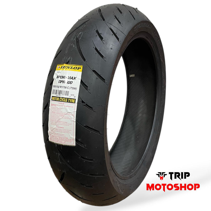 Llanta Dunlop GPR300 Sportmax 180/55ZR-17 Trasera TL – Trip Motoshop SV