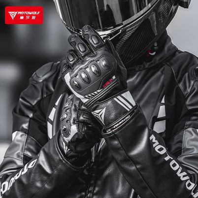 Guantes para motociclista Motowolf GM3