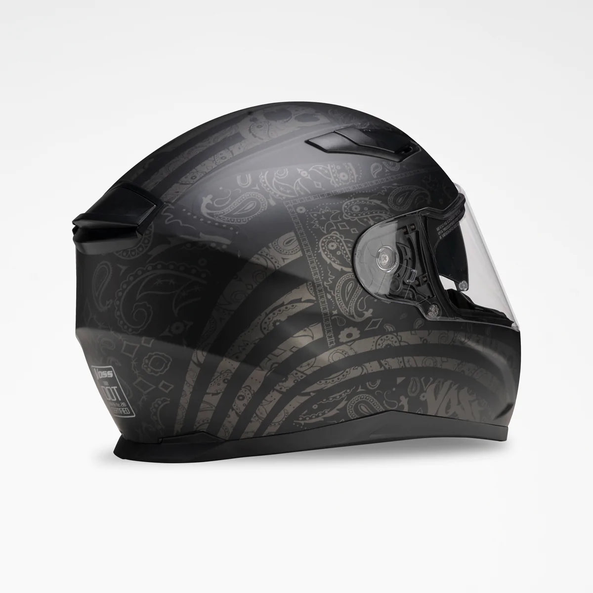 Casco Voss integral 988 Two-Tone Boneyard Graphic