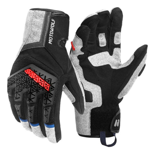 Guantes para motociclista Motowolf MDL0338