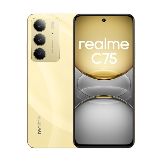 Smartphone Realme C75 - 8/256GB -  certificado Grado militar super resistente.