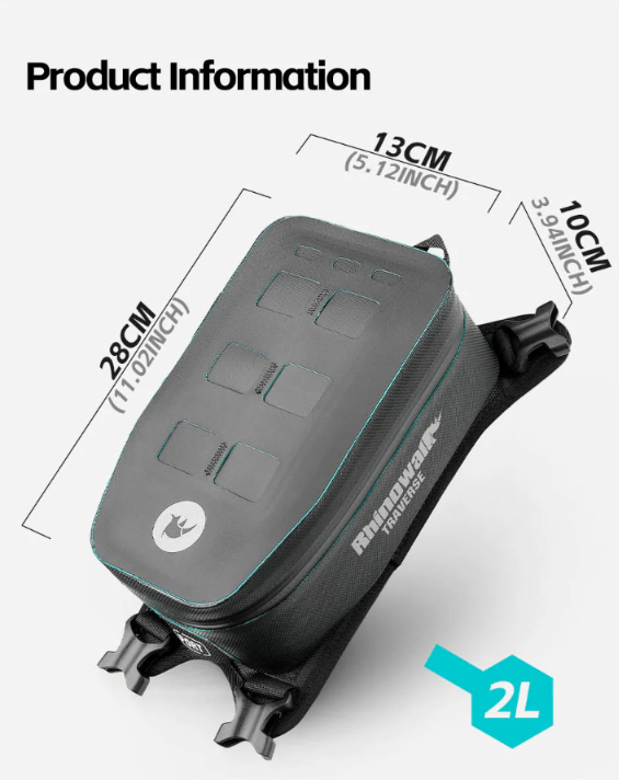 Tank Bag / Maleta de Tanque 2L Rhinowalk MCY2601
