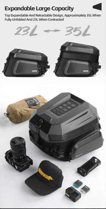 Tail Bag 23L - 35L  Rhinowalk MTF2310
