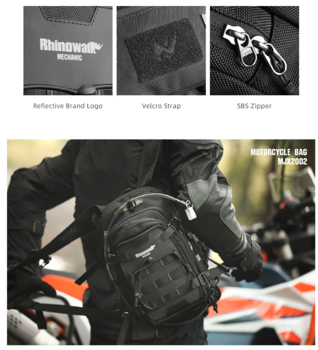 Tank Bag / Maleta de Tanque / Camel Bak 9L Mechanic series Rhinowalk MJX2002
