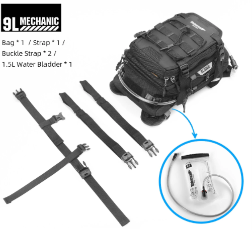 Tank Bag / Maleta de Tanque / Camel Bak 9L Mechanic series Rhinowalk MJX2002