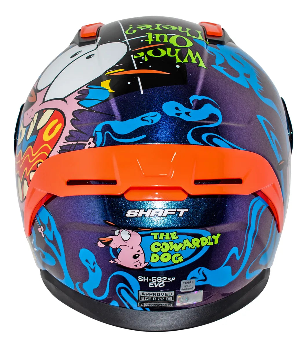 Casco Shaft Coraje El Perro Cobarde