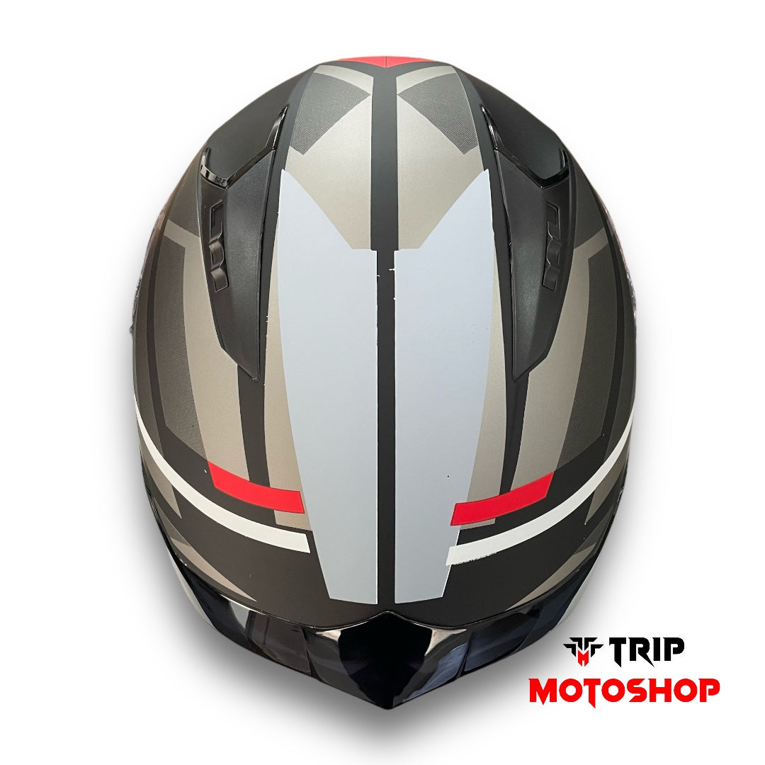 Casco Ipro JH-801 Cross Matt Black Red