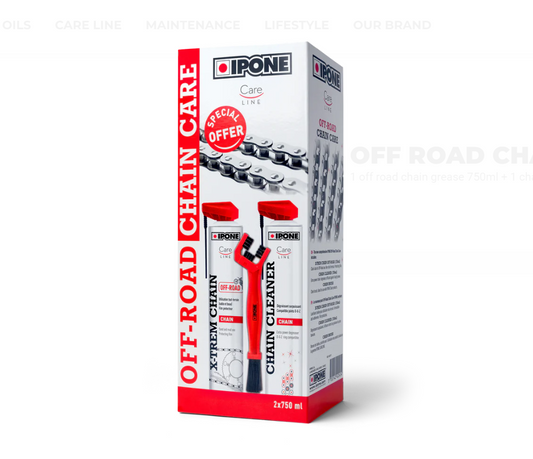 Kit IPONE Chain Care / limpieza y lubricacion de cadena