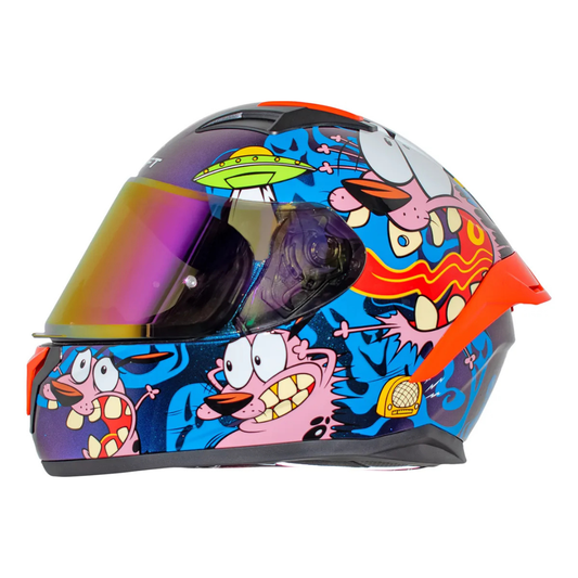 Casco Shaft Coraje El Perro Cobarde