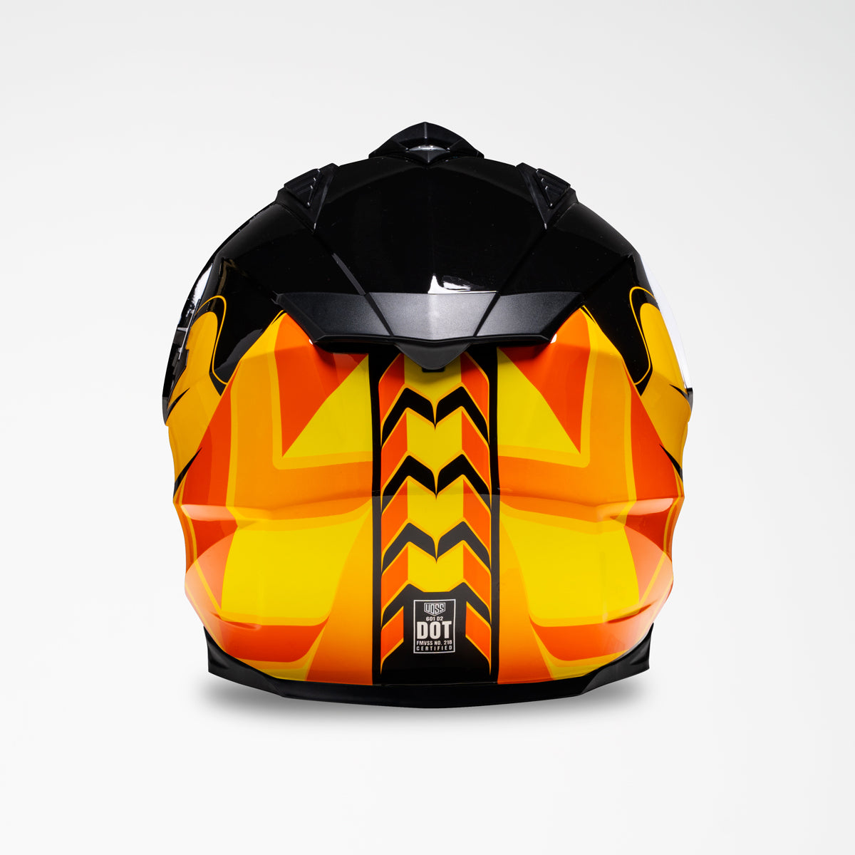 Casco Voss 601 D2 Dualsport Matte Black