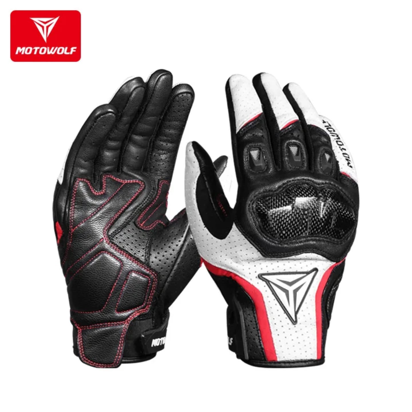 Guantes para motociclista Motowolf MDL0305