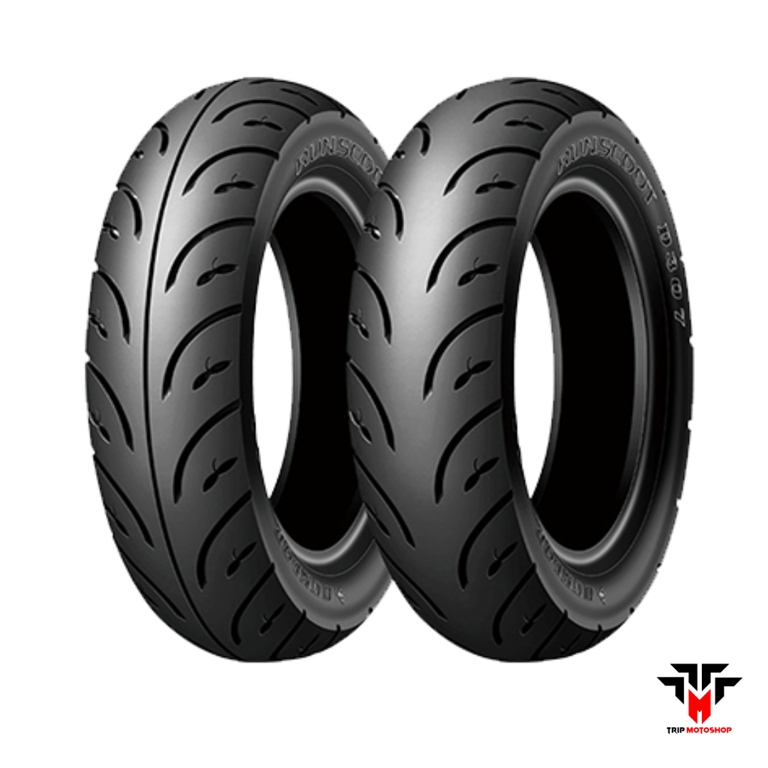 Dunlop D307 Runscoot Para Moto Scooter R10/12